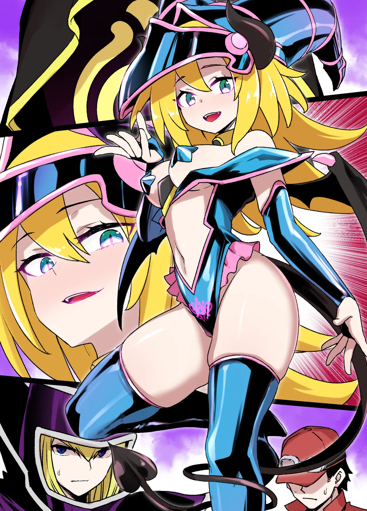ブラマジガール悪堕ち淫魔化漫画 page 12 full