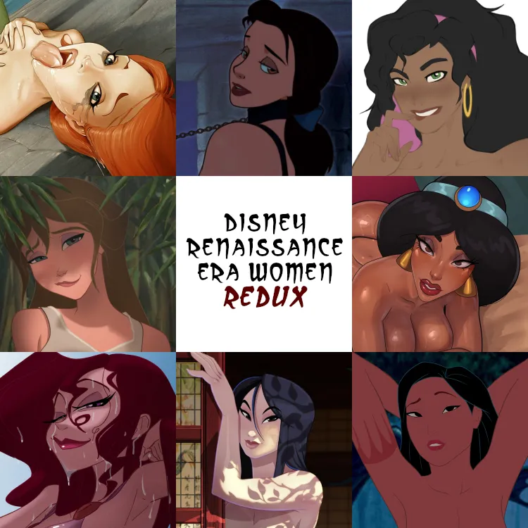 Disney Renaissance Era Women Redux ++ Ultimate Edition page 4 full