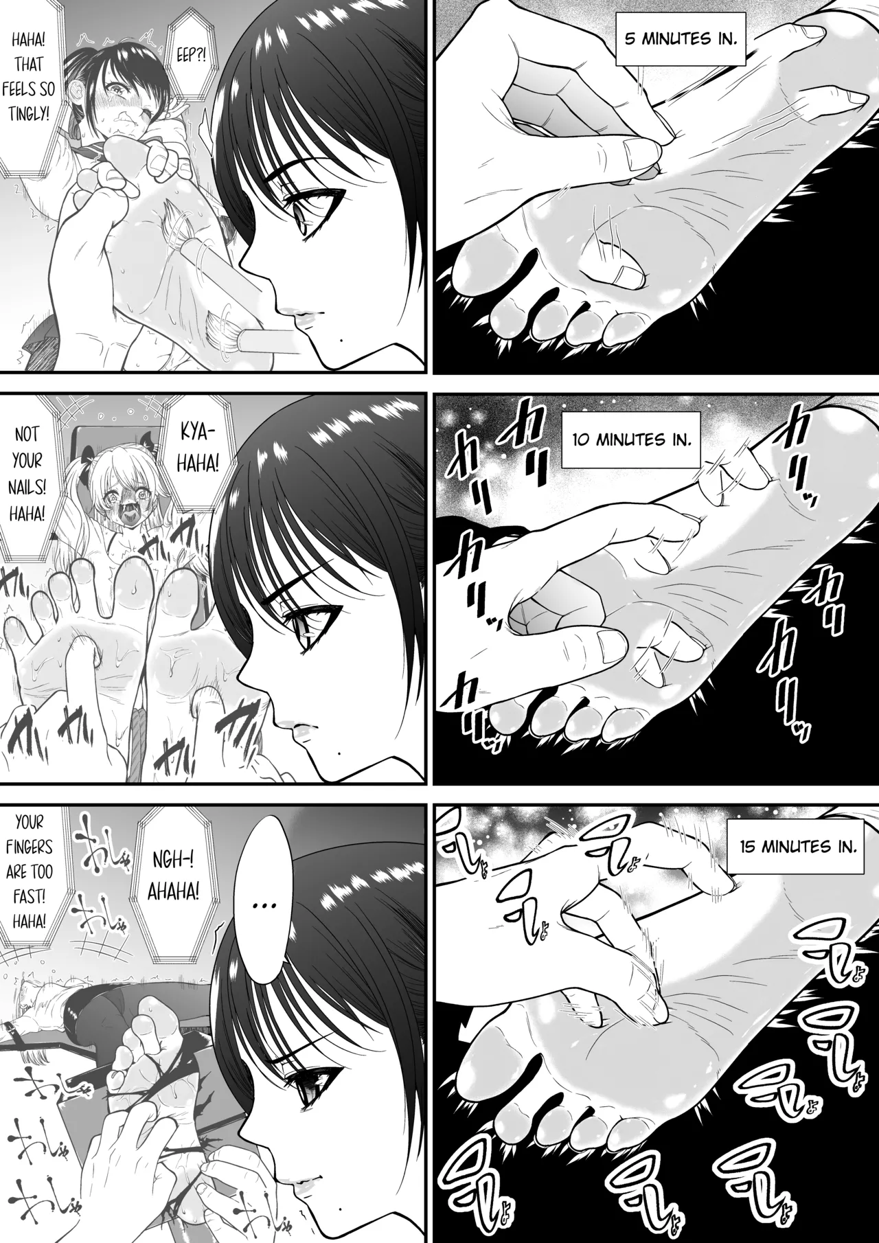 Starting Today: a Life of Developing My Girlfriend, Who Has Tough Feet From Kendo, Into a Girl With Ticklish Feet! page 11 full