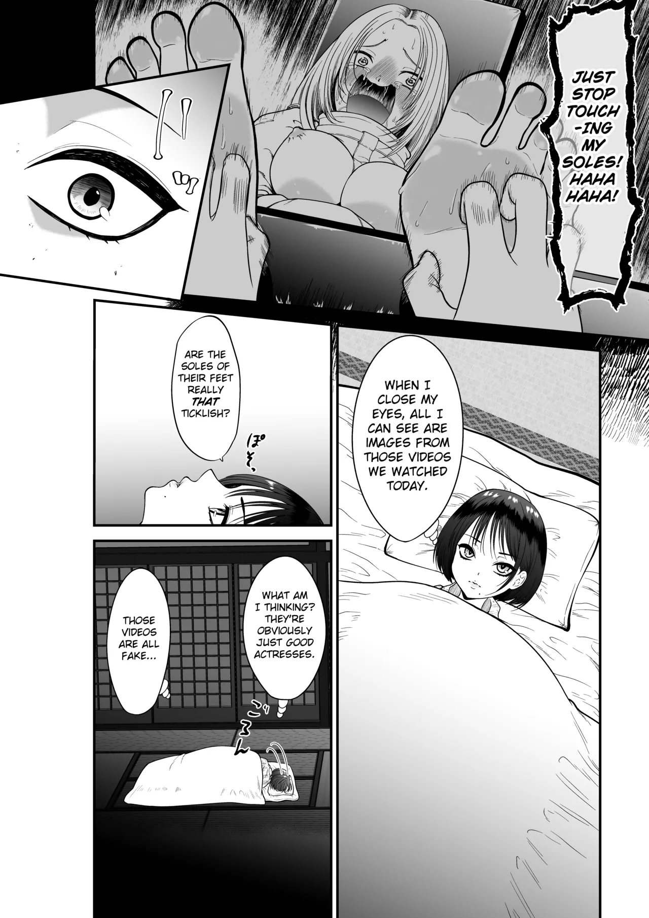 Starting Today: a Life of Developing My Girlfriend, Who Has Tough Feet From Kendo, Into a Girl With Ticklish Feet! page 9 full