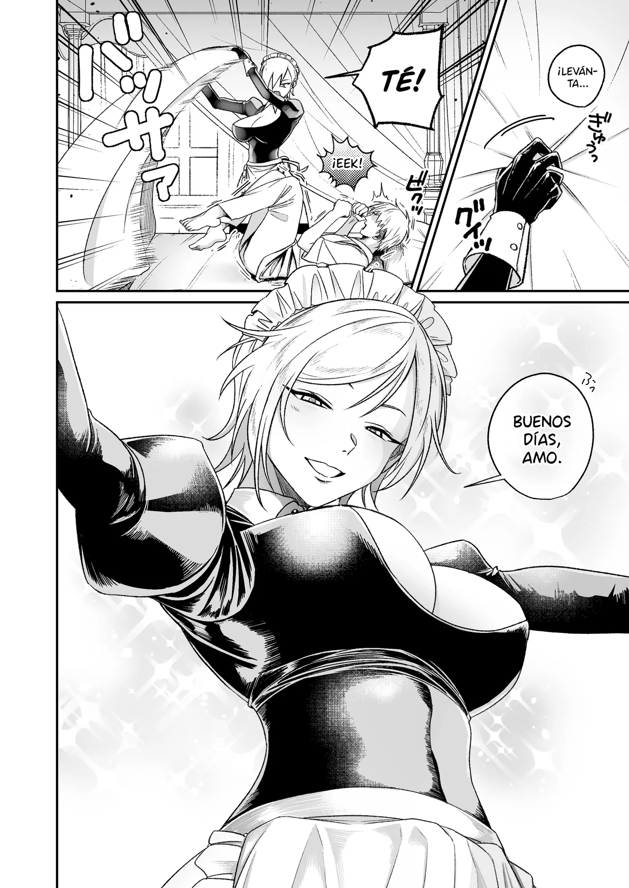 Yankee Maid to Asa kara IchaLove Seikatsu page 3 full
