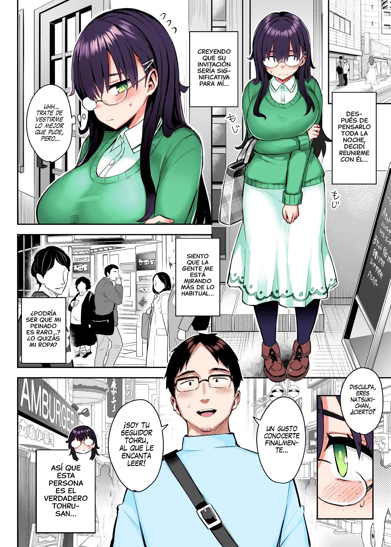 Moto InCha no Kyonyuu Yariman Imouto ga Erosugite, Onii-chan wa Mou...!! 0 ~Jimiko no Watashi ga Kawatta Riyuu~ | ¡¡No puedo con mi Hermanita comelibros ahora que se convirtió en una puta...!! 0 page 12 full