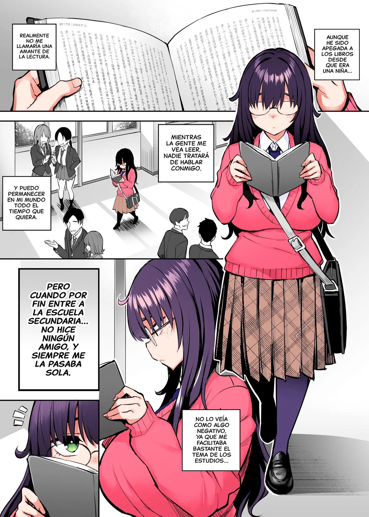 Moto InCha no Kyonyuu Yariman Imouto ga Erosugite, Onii-chan wa Mou...!! 0 ~Jimiko no Watashi ga Kawatta Riyuu~ | ¡¡No puedo con mi Hermanita comelibros ahora que se convirtió en una puta...!! 0 page 3 full