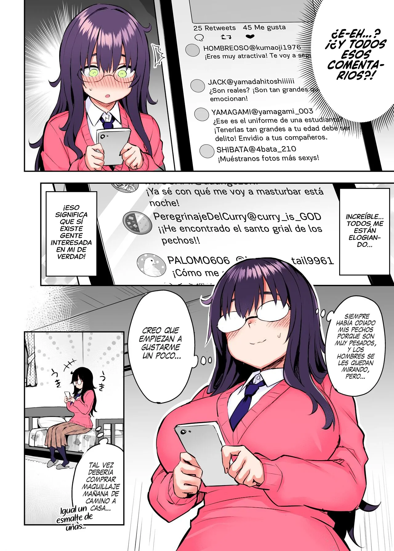 Moto InCha no Kyonyuu Yariman Imouto ga Erosugite, Onii-chan wa Mou...!! 0 ~Jimiko no Watashi ga Kawatta Riyuu~ | ¡¡No puedo con mi Hermanita comelibros ahora que se convirtió en una puta...!! 0 page 8 full