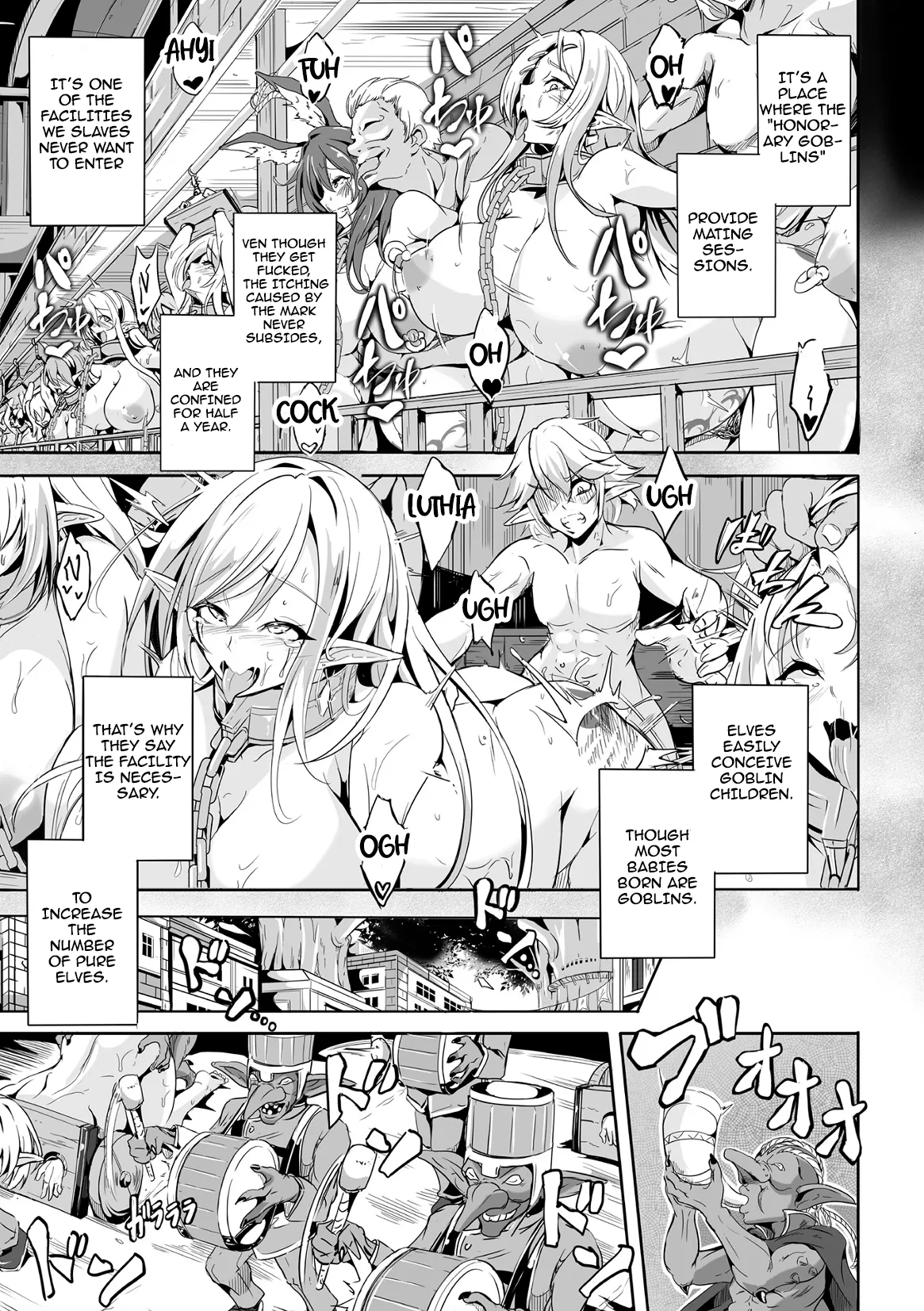 Female Elves of the Goblin Country Side Story | Kooni no Kuni no Mesu Elf Bangaihen page 11 full