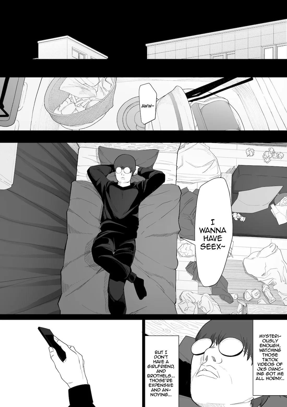 SEX Haitatsu Appli De●kan de Kurokami Bob JK o Ie ni Yonde Genkan Kosoku Nuki Fella Tachi Back Demae SEX de Nuite morau Hon / A Story About Calling a Black-haired, Bob-Cut JK to Your House Via Dexxxcan, The Sex Delivery App, and Having Her Give You a Quick Suck and Fuck In The Entryway page 3 full