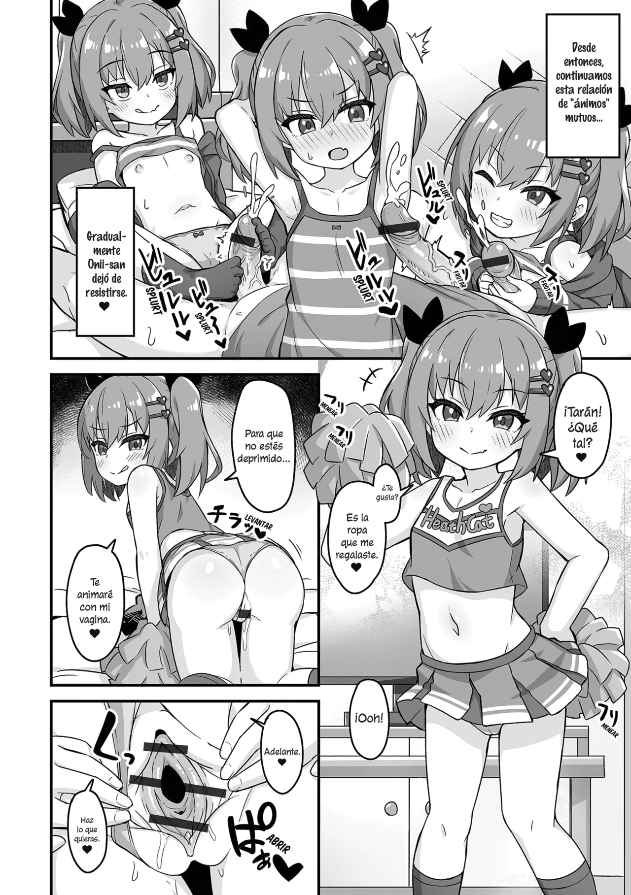 Namaiki Iede Shoujo no Kyouizon | Interdependencia sexual con una niña fugitiva page 12 full