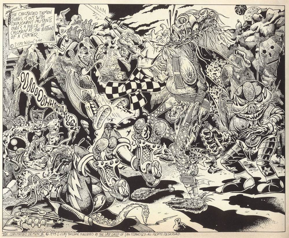 The Checkered Demon #3 page 2 full