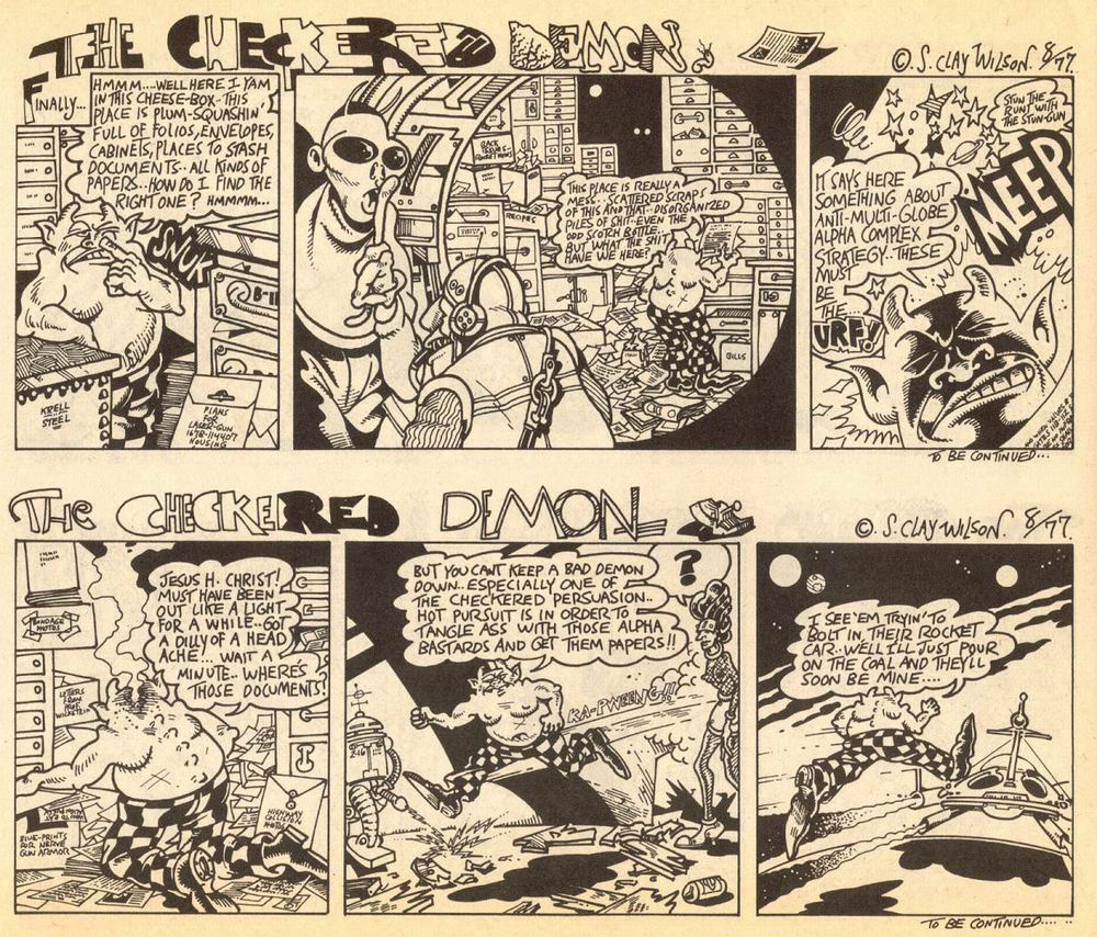 The Checkered Demon #3 page 6 full