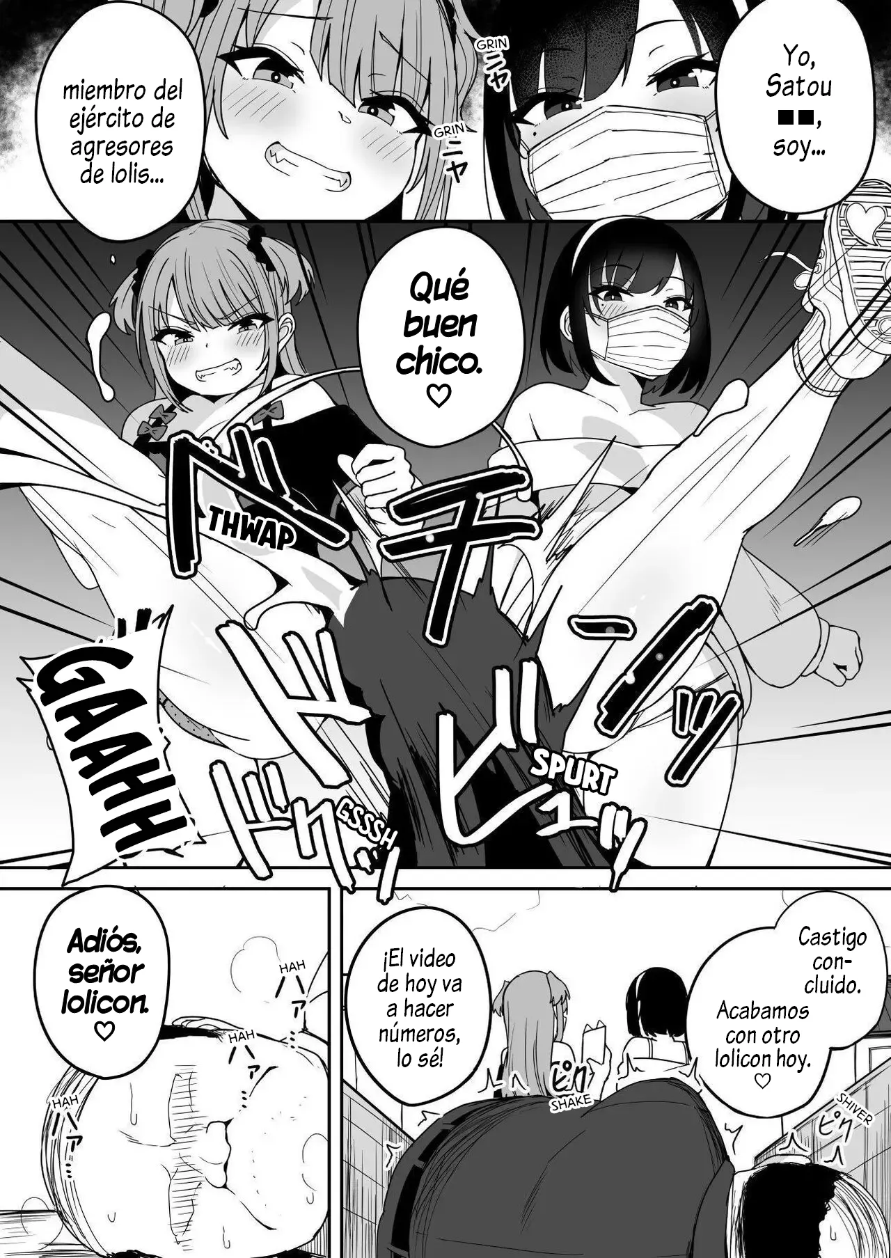 Shijin Taihokei Mesugaki Haishinsha, Wakarasetemita | Enseñándoles a unas Streamers Mesugakis lo que Realmente Significa una Detención Ciudadana page 6 full