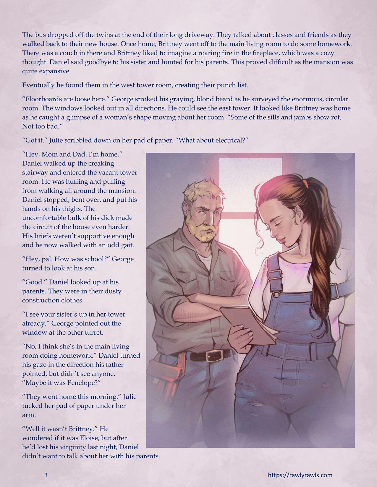 The Haunting of Palmer Mansion Chapter 2 page 3 full