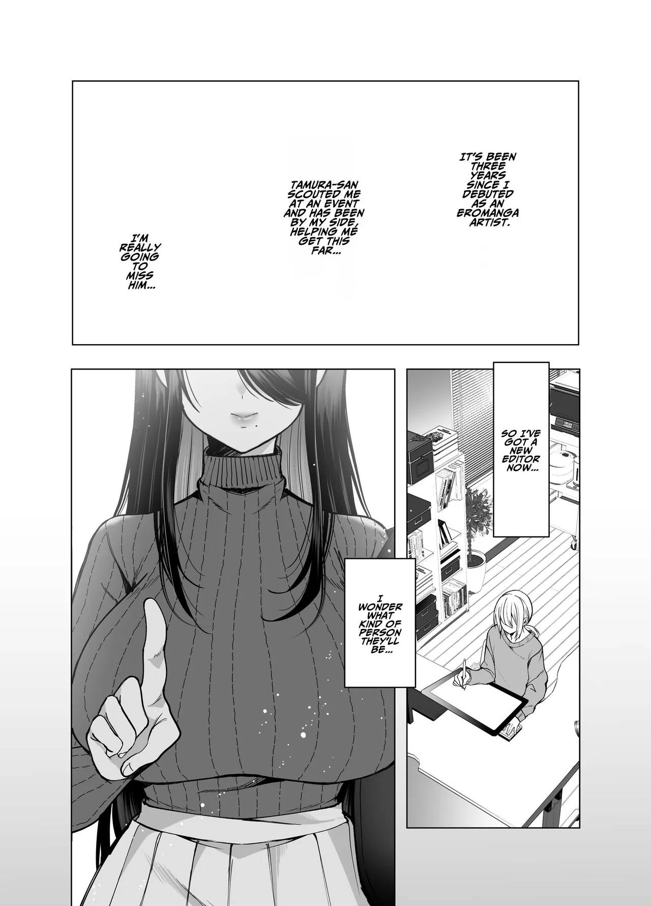 Ecchi na Henshuu Kurokawa-san | Erotic Editor Kurokawa page 5 full