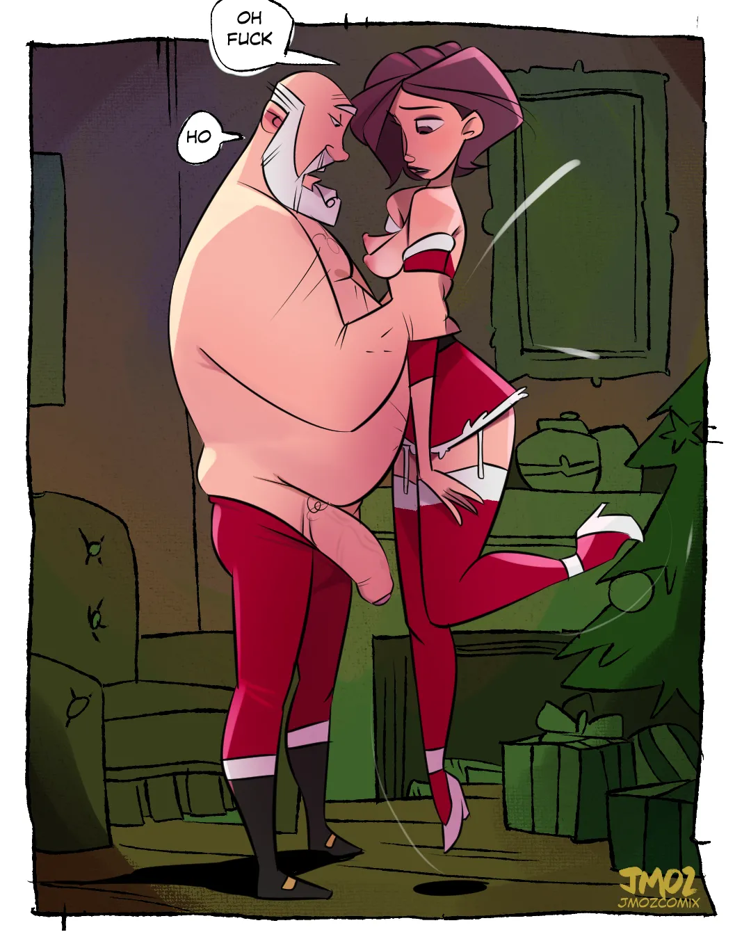 Monica Xmas short - HoHoHoe page 5 full