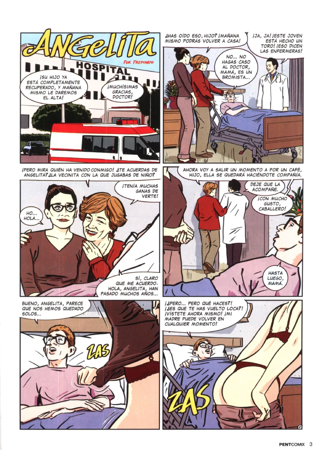 Penthouse Comix #94 page 3 full