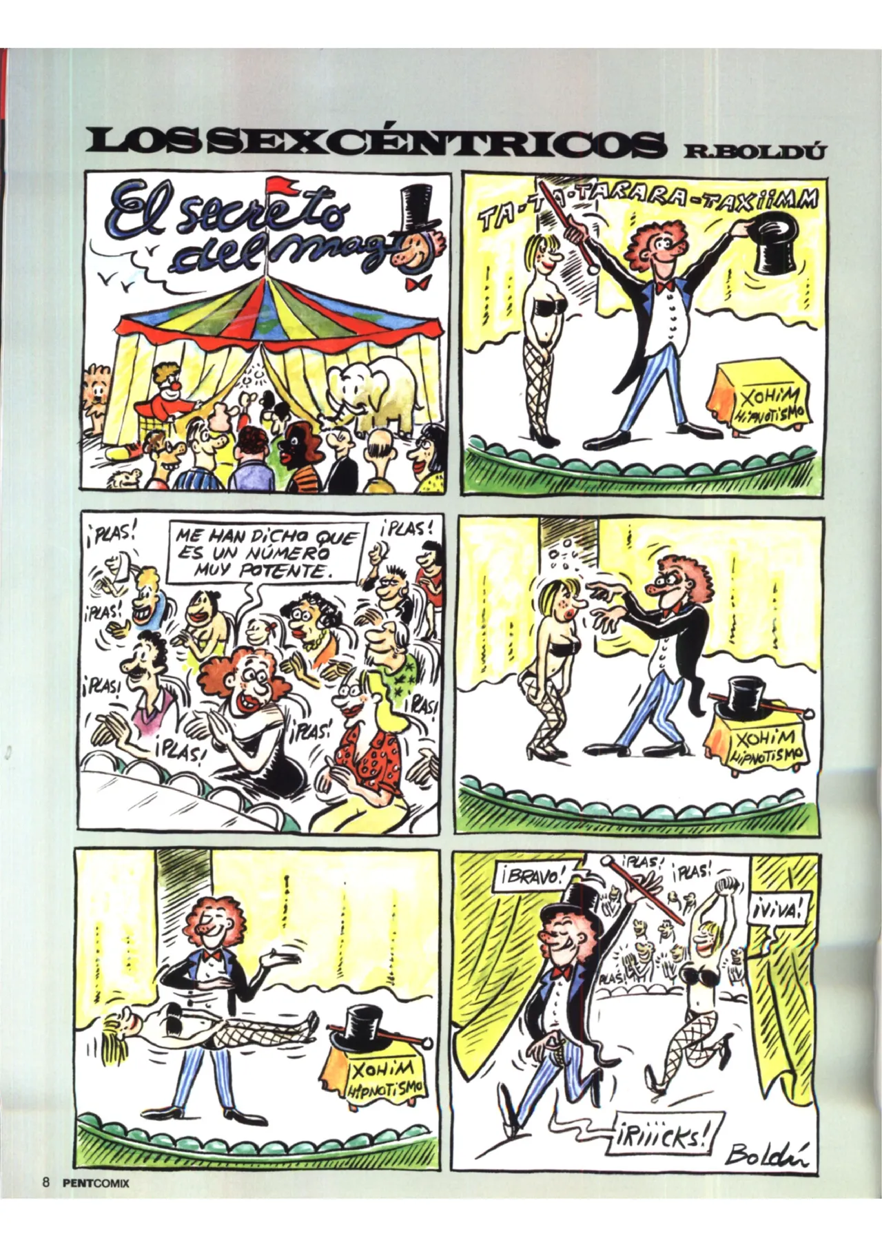 Penthouse Comix #94 page 8 full