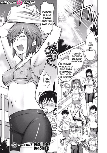 [Aizome Gorou] Otome no Tatakai (Ooki Onnanoko wa sukidesu ka? Chap.7) | Batalla de Doncellas (Te gustan las chicas grandes? Cap.7) [Spanish] [Harenchi no Fansub] [Digital] cover