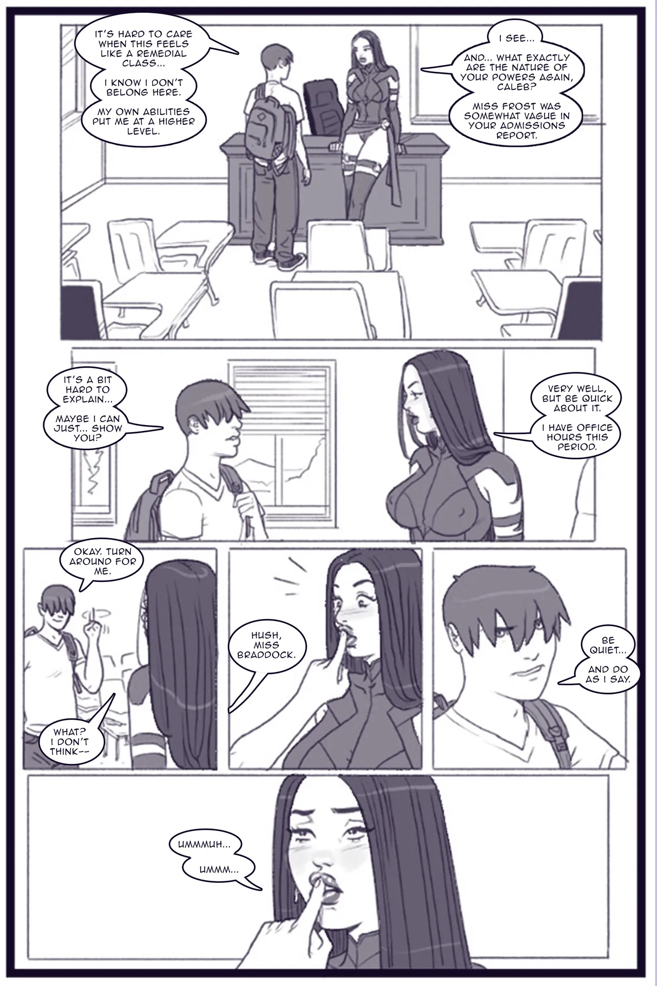 X Academy Bimbofied - Psylocke page 11 full