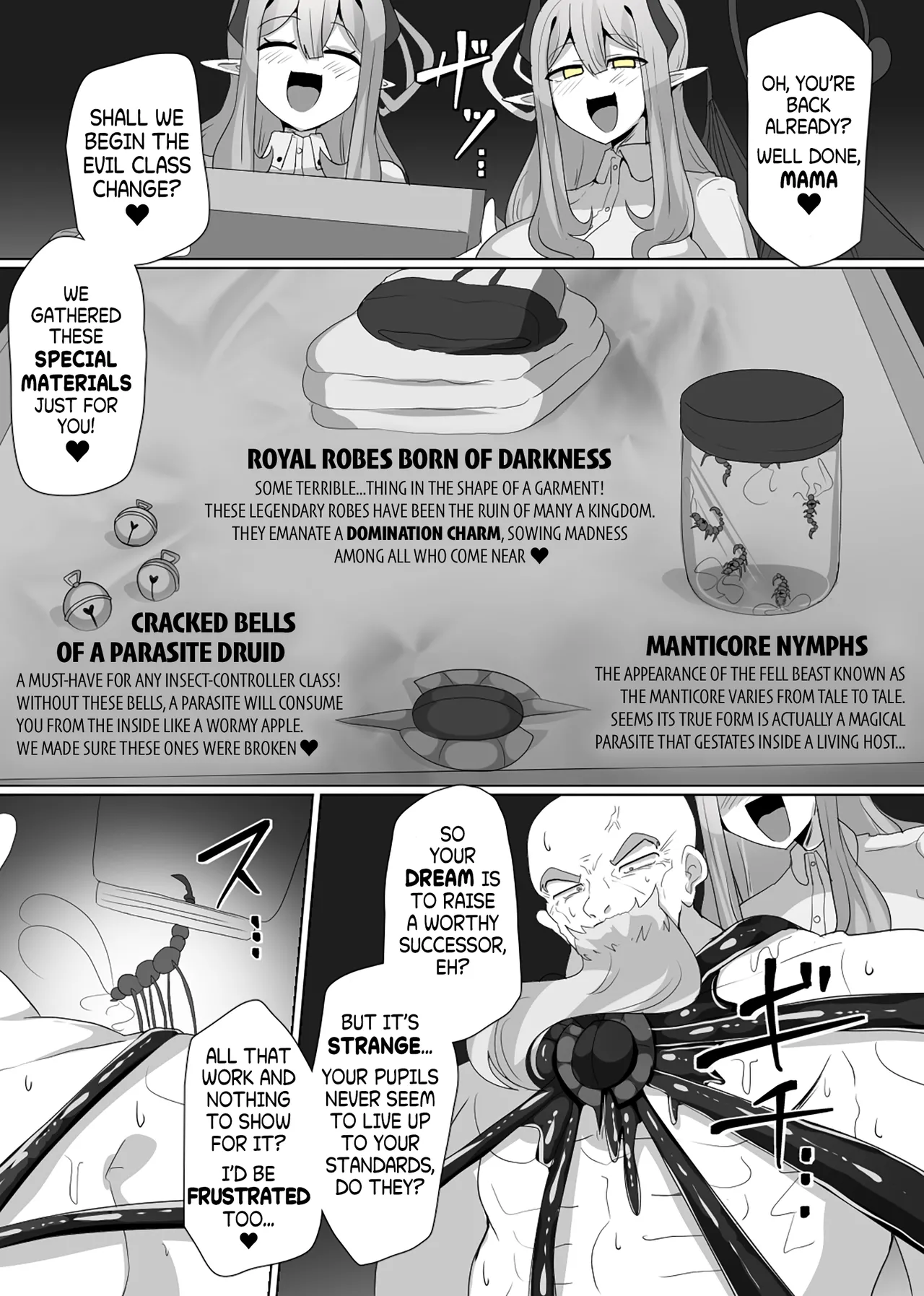 The House of Evil Class Change 5 Parasite Id page 4 full