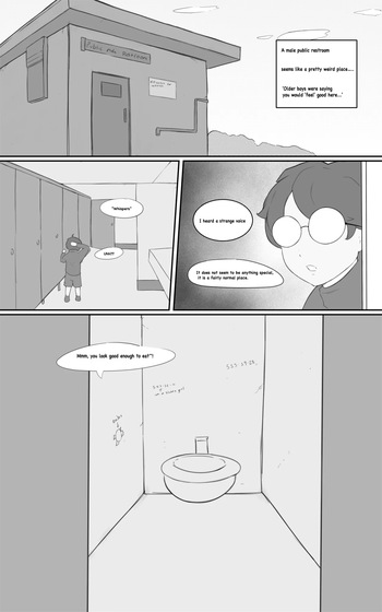 [Hannya san] Public Restroom cover