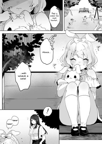 [Zutazutako] skeb Yuri Ecchi Manga | La Loli Fugitiva y la Onee-san Futanari  [Spanish] [Yoru] cover