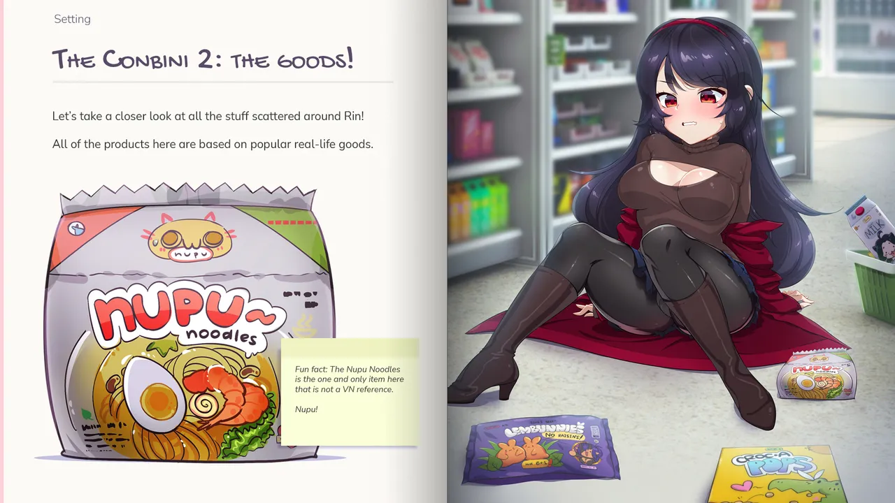 Chasing Tails: A Promise in the Snow Artbook page 6 full