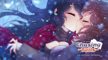 [The last evil wizard, Flat Chest Dev] Chasing Tails: A Promise in the Snow Artbook cover