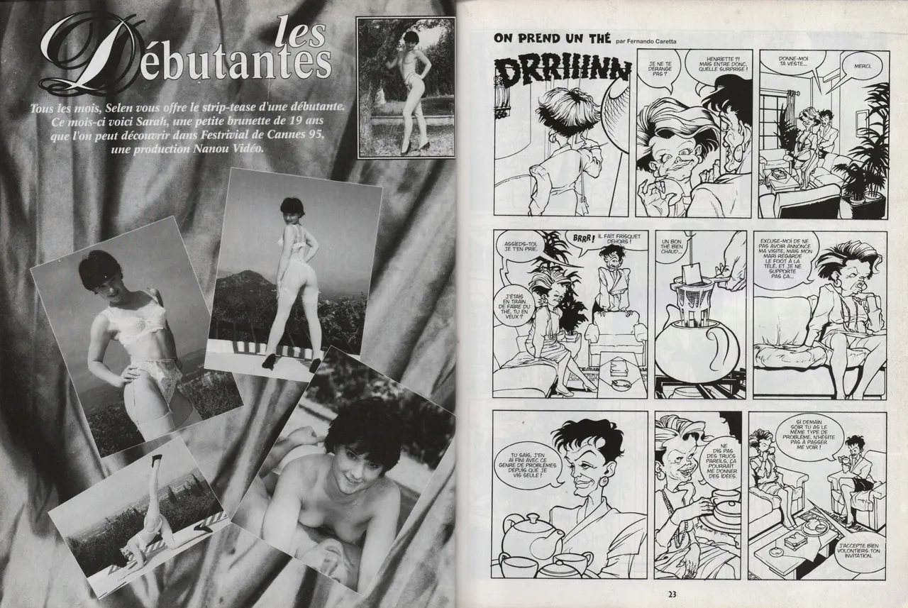 Selen - Le Magazine Du Charme Et De La BD - 1 page 12 full