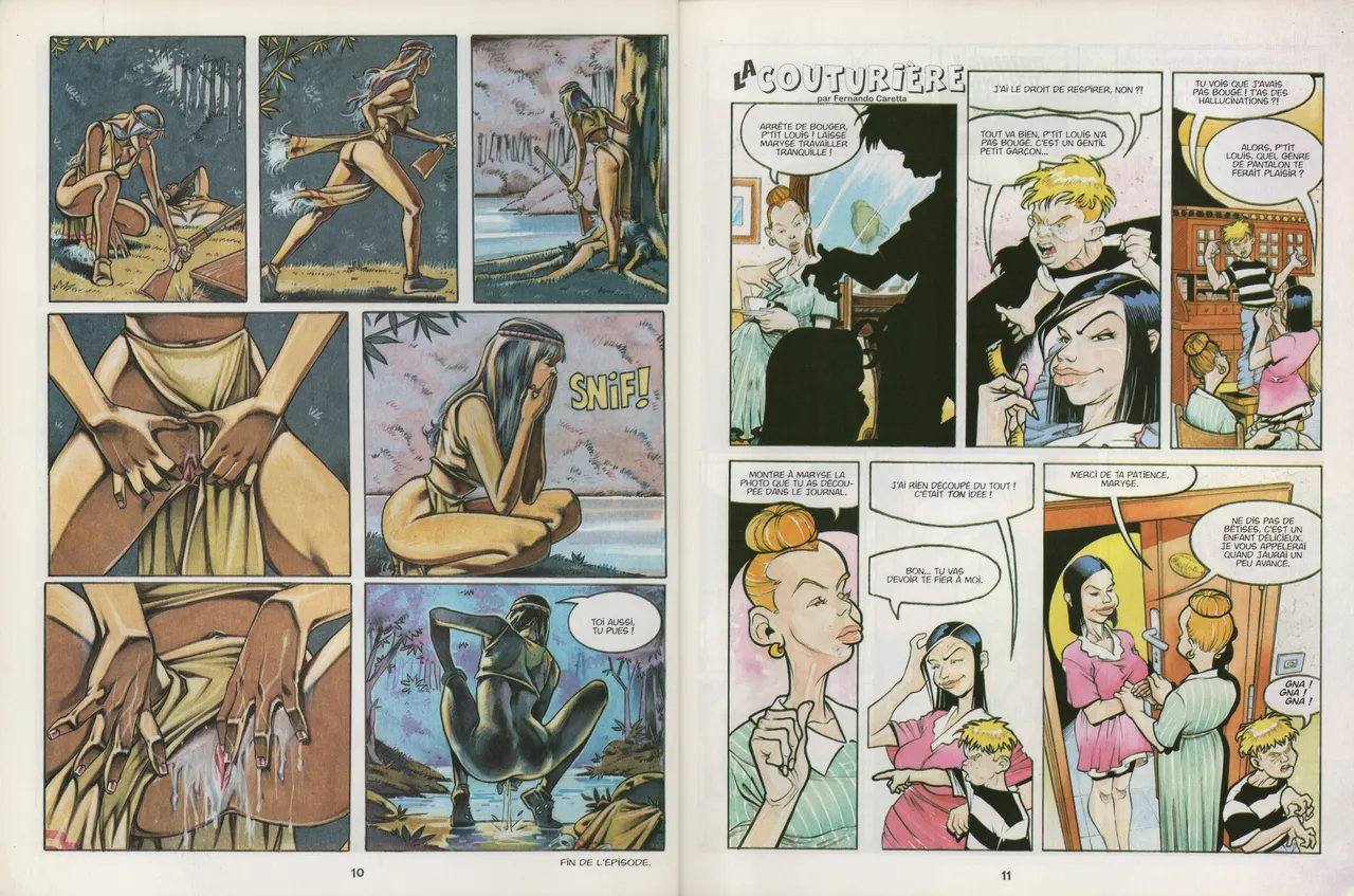 Selen - Le Magazine Du Charme Et De La BD - 1 page 6 full