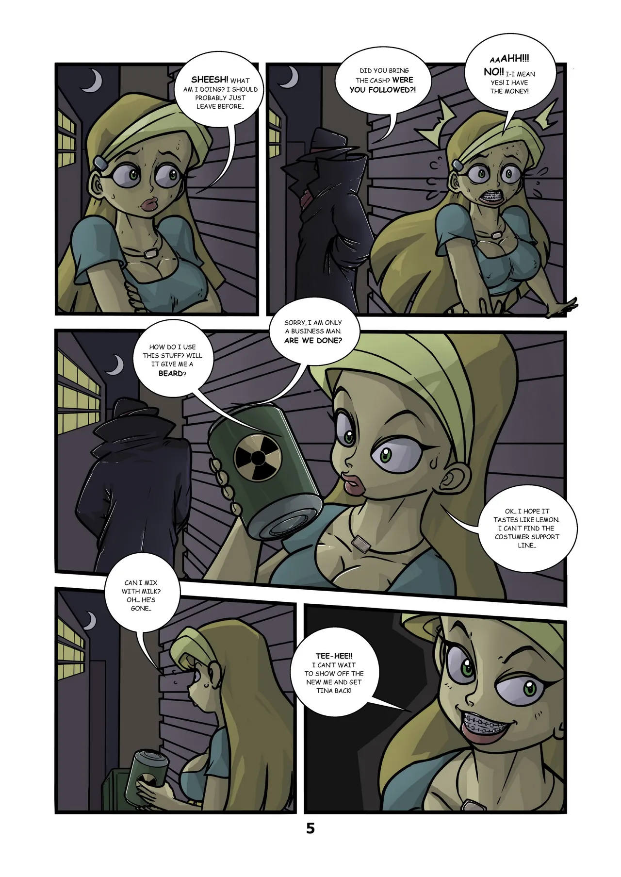 Kartoon Warz #1-3 page 6 full
