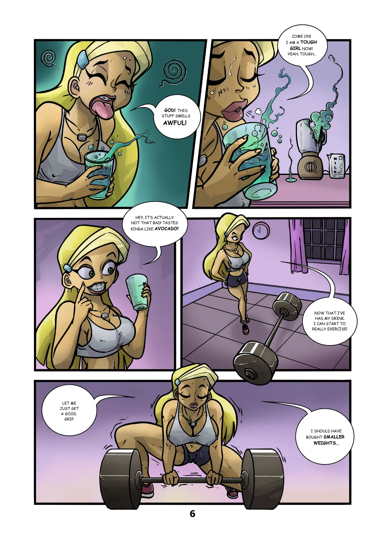 Kartoon Warz #1-3 page 7 full