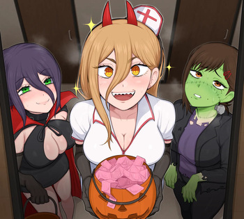 [Afrobull] Halloween (Chainsaw Man) cover