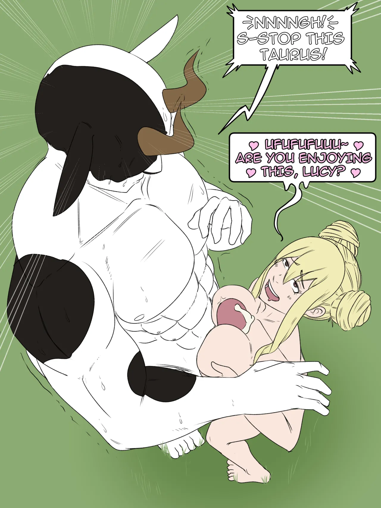 Lucy & Taurus Double TG Transformation into each other page 5 full