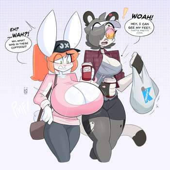 [Kilinah] Yvette & Cow Abbi (OCs) cover