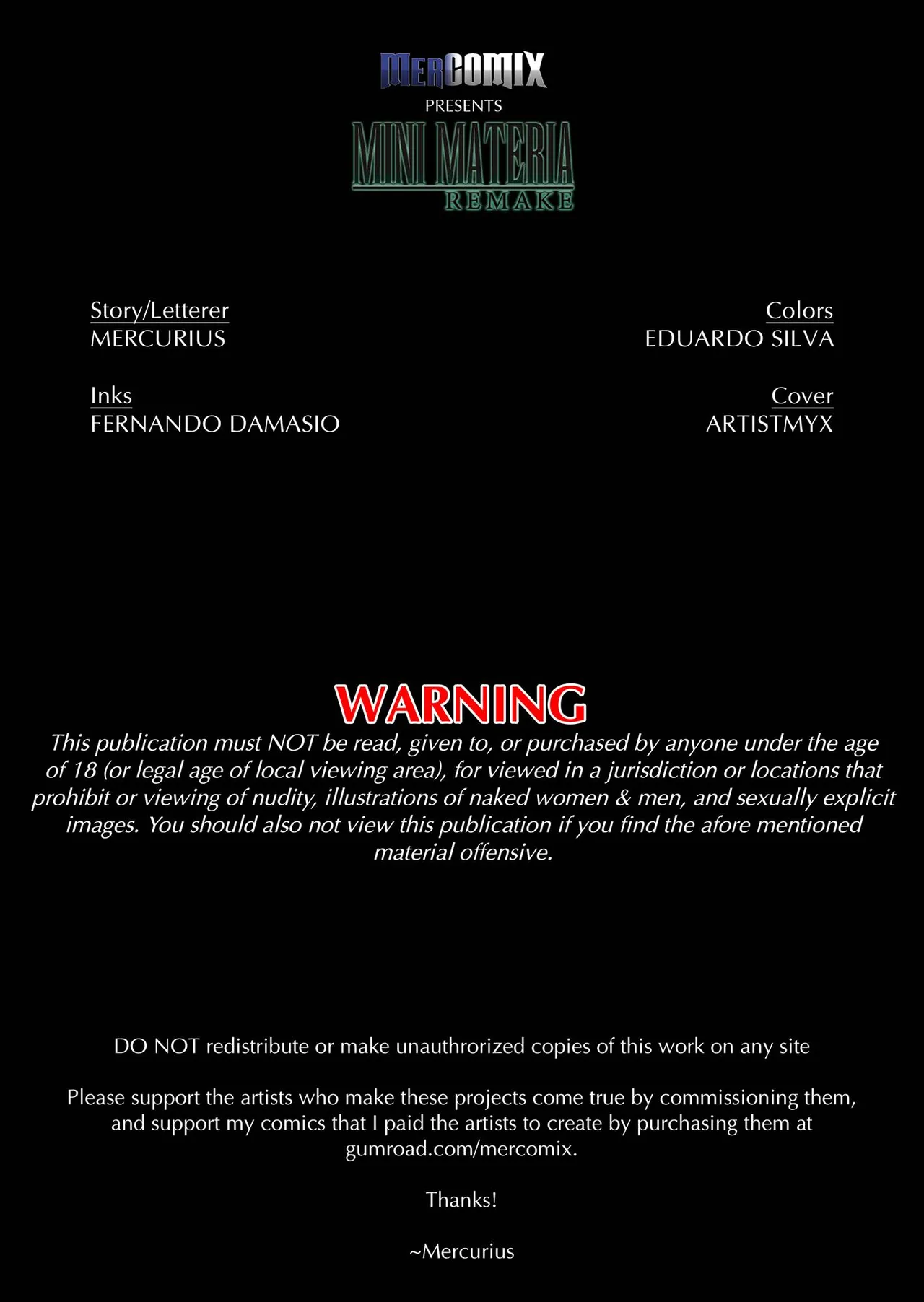 Mercurius Comixxx – Mini Materia page 2 full