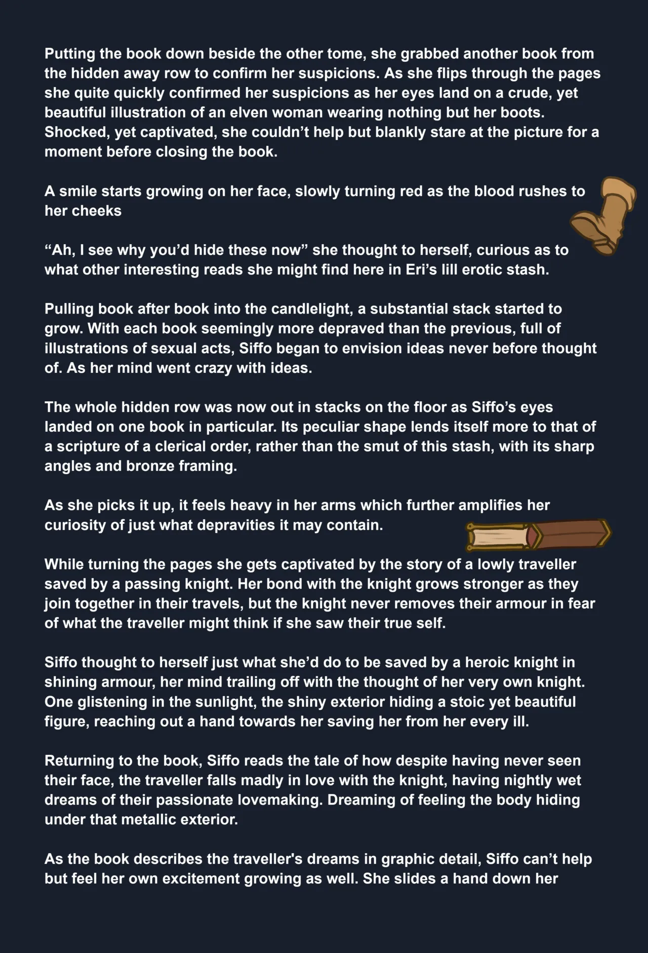 Siffos shining knight, short story page 3 full