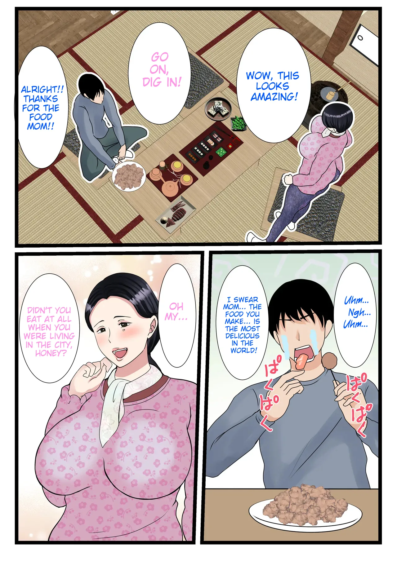 A country mother who makes her son horny.  ~My mother's pussy is so erotic, I love it~ page 6 full