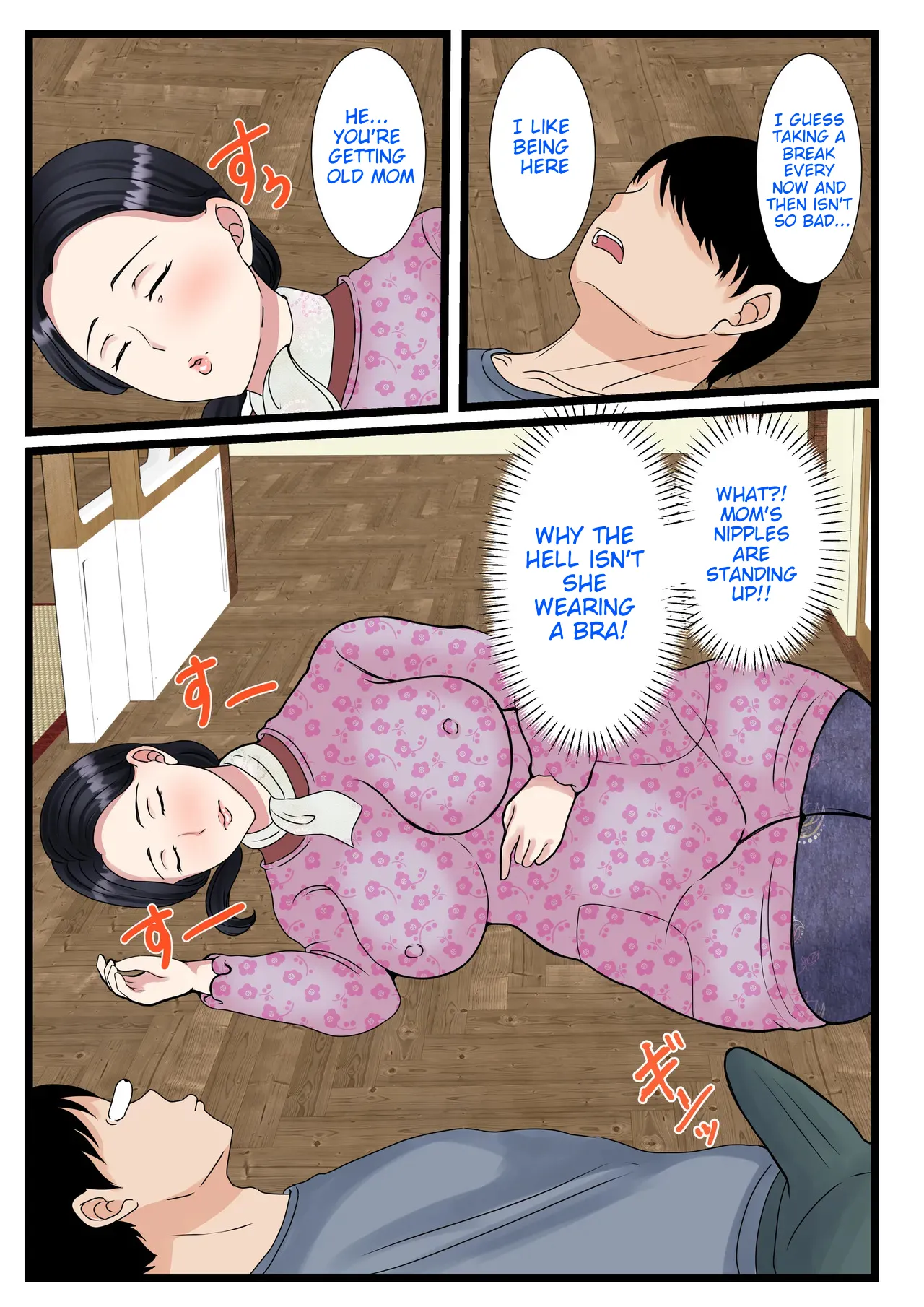 A country mother who makes her son horny.  ~My mother's pussy is so erotic, I love it~ page 8 full