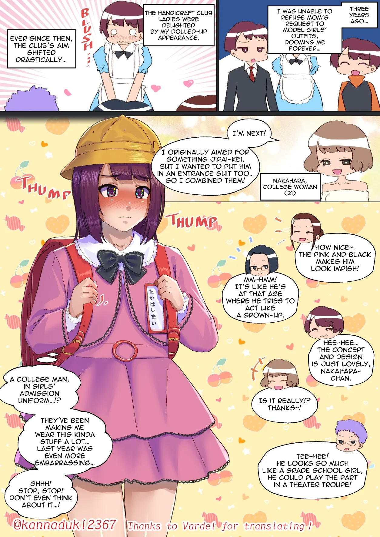 Handicraft Club's Pervert Crossdress-up Doll page 3 full