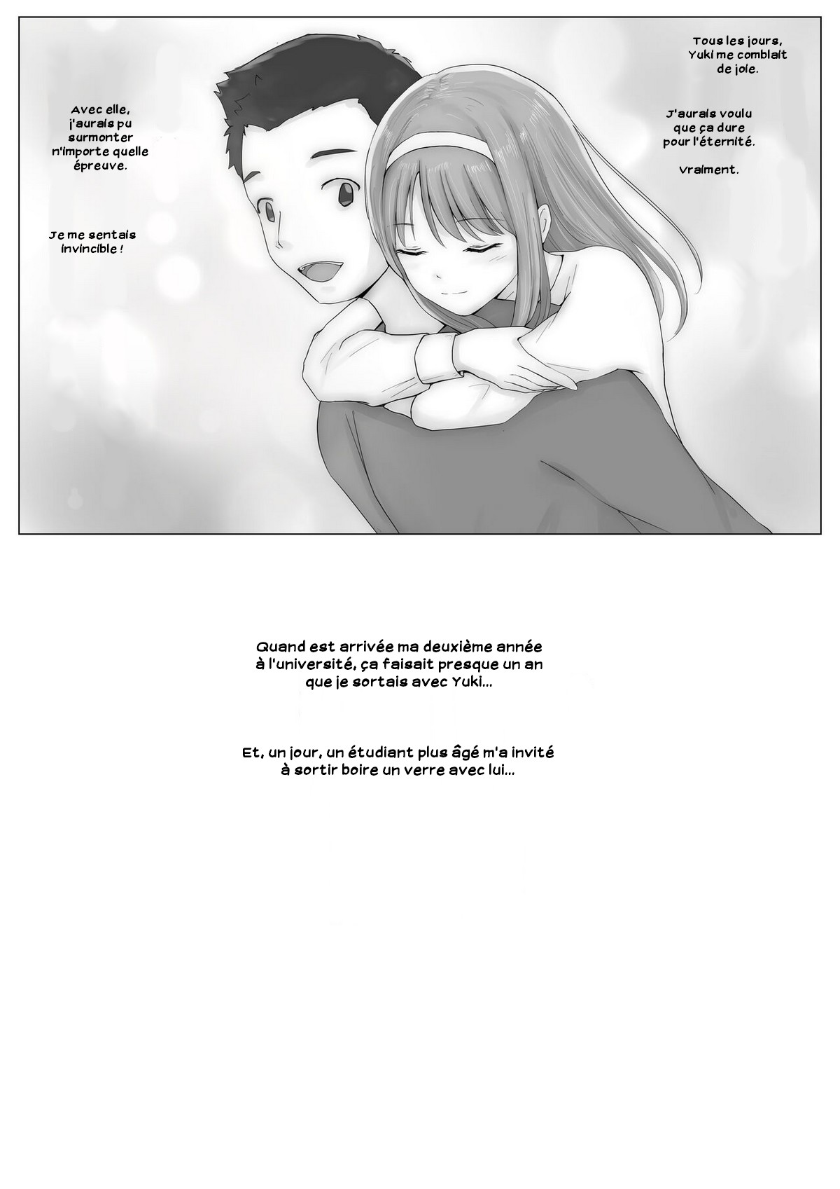 Honto no Kanojo 1 -Ore no Kanojo ga Hoka no Otoko ni Dakareteta nante Shinjinai- | Impossible que ma copine ait connu un autre homme 1 page 12 full