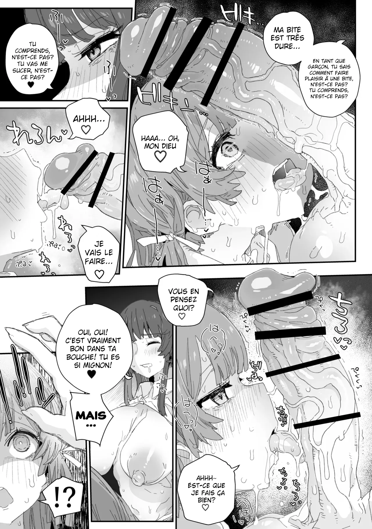Ne trouble pas ma morale !!! ~ Comment la présidente du comité des mœurs, une futanari à la forte libido, a perdu le contrôle face à un garçon efféminé ~ page 10 full