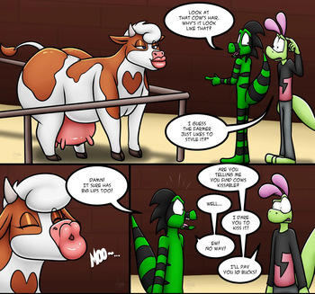 [JAMEArts & Skunkdude13] Kiss the Cow cover
