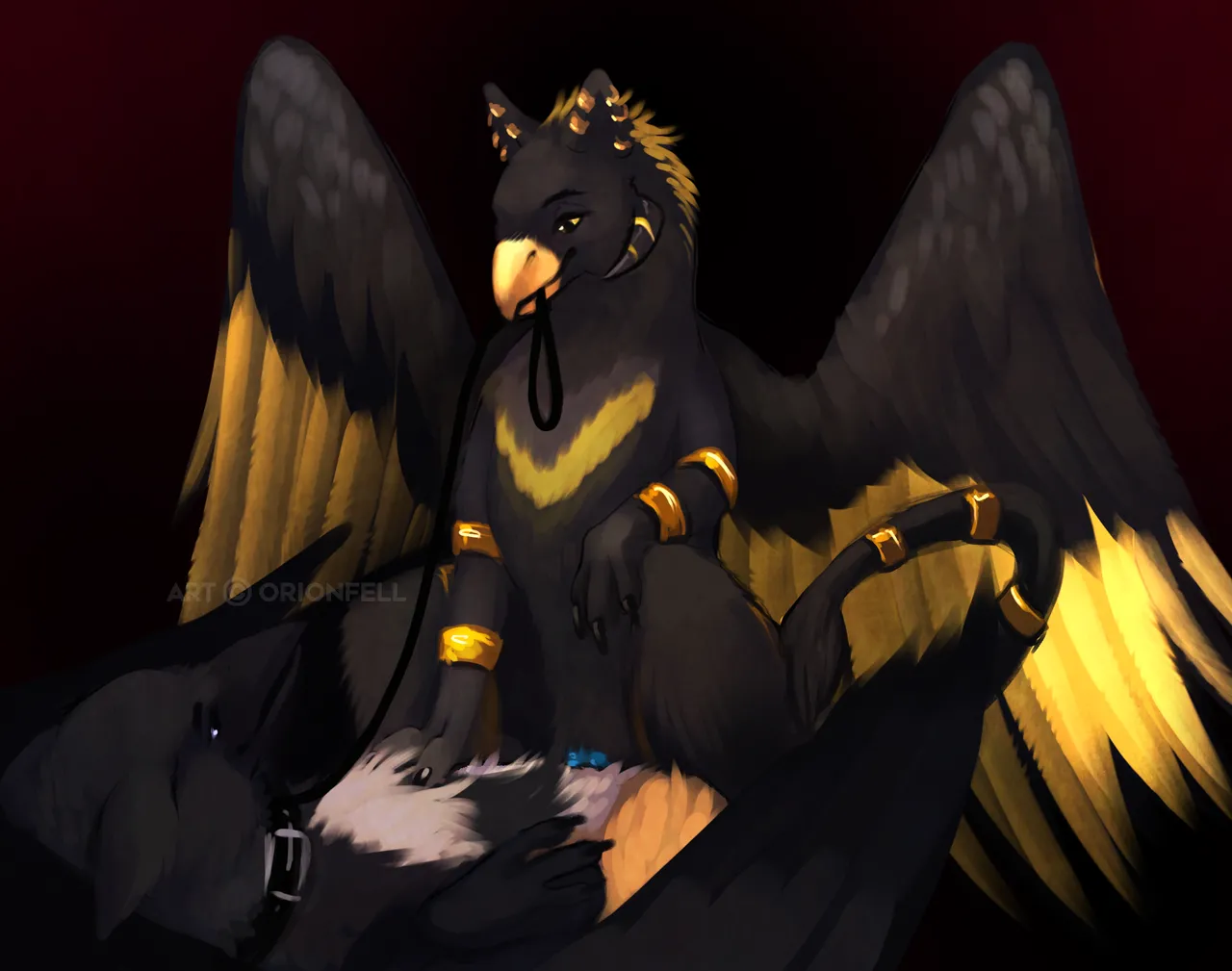 Female Feral Animals - Queen of the Beasts - Gryphons page 12 full