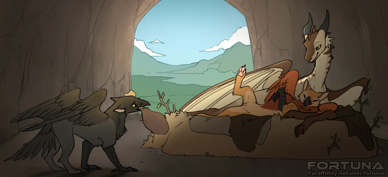 Female Feral Animals - Queen of the Beasts - Gryphons page 2 full