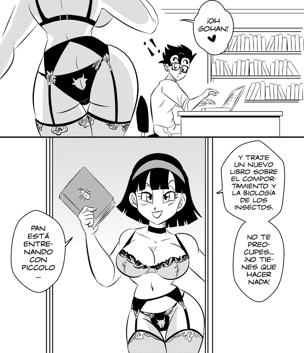 Gohan Beast x Videl | Gohan Bestia x Videl page 2 full