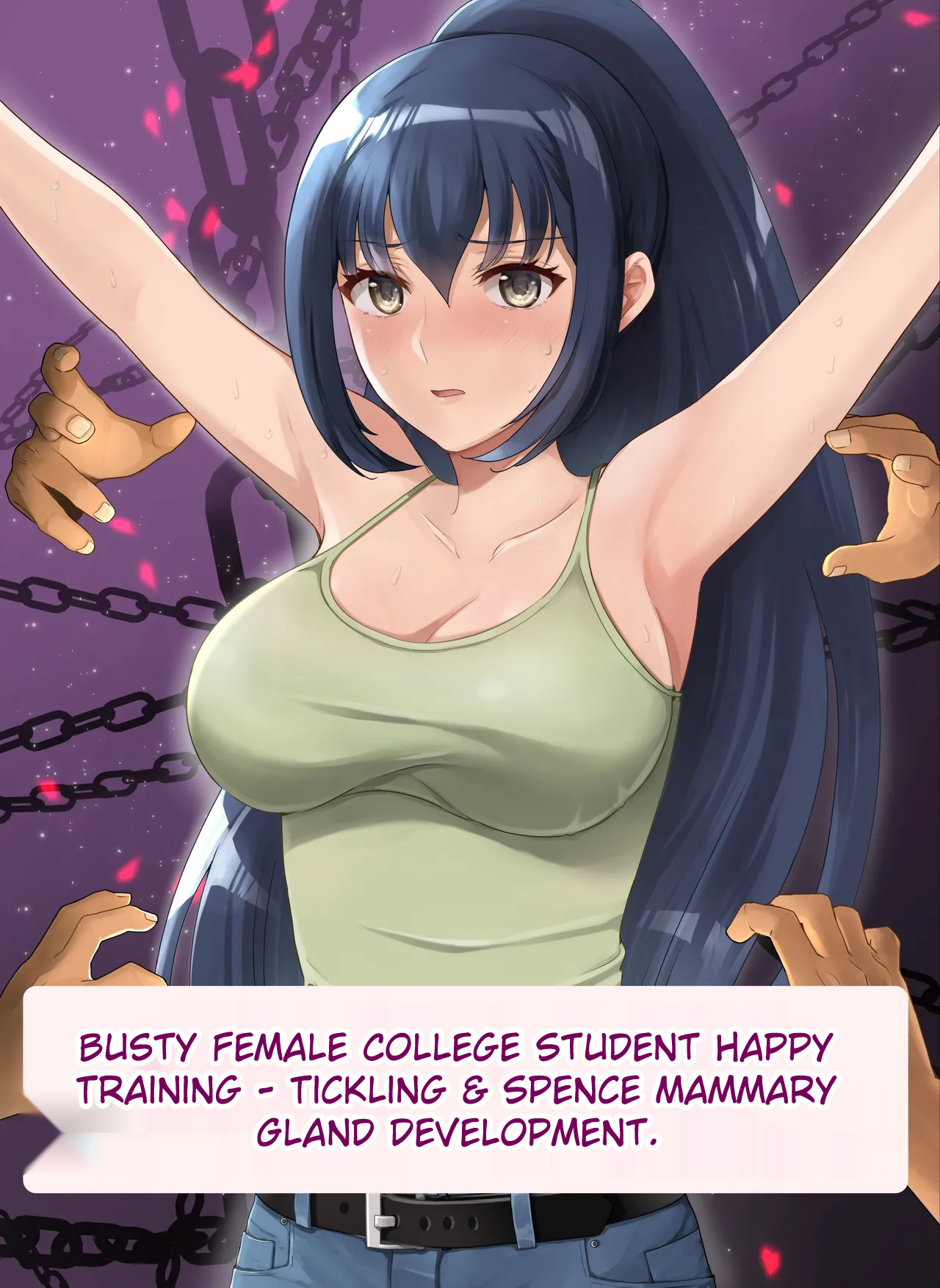 Kyonyuu Joshidaisei Kairaku Choukyou -Kusuguri & Spence Nyuusen Kaihatsu- page 1 full