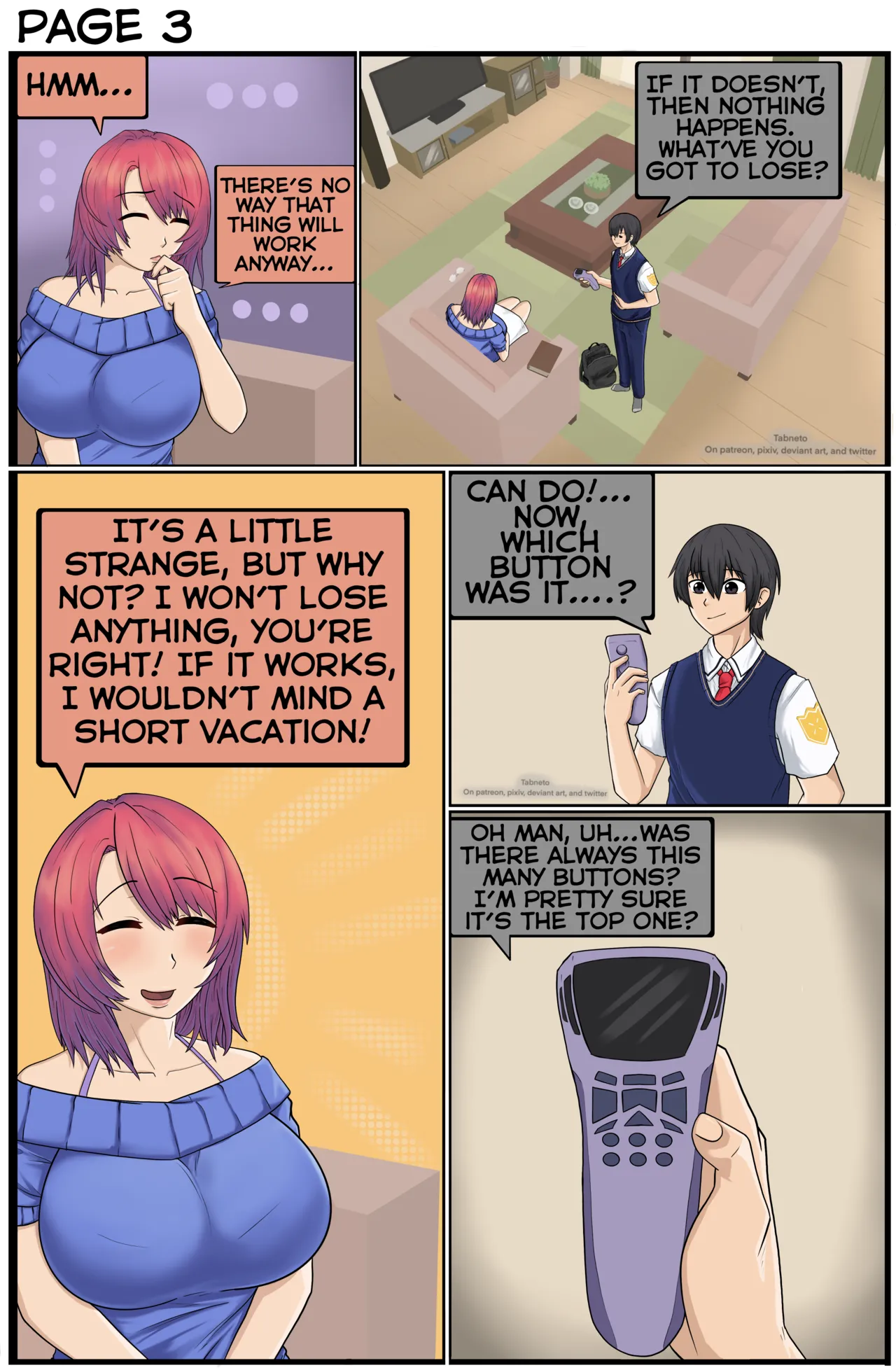 Student Transfer Body Swap - Sandra page 3 full