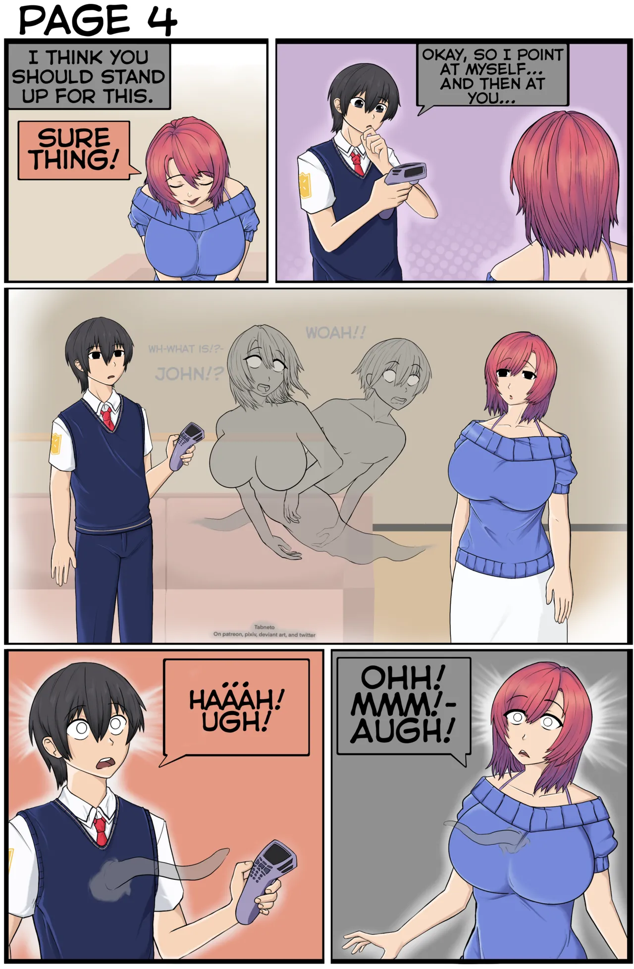 Student Transfer Body Swap - Sandra page 4 full