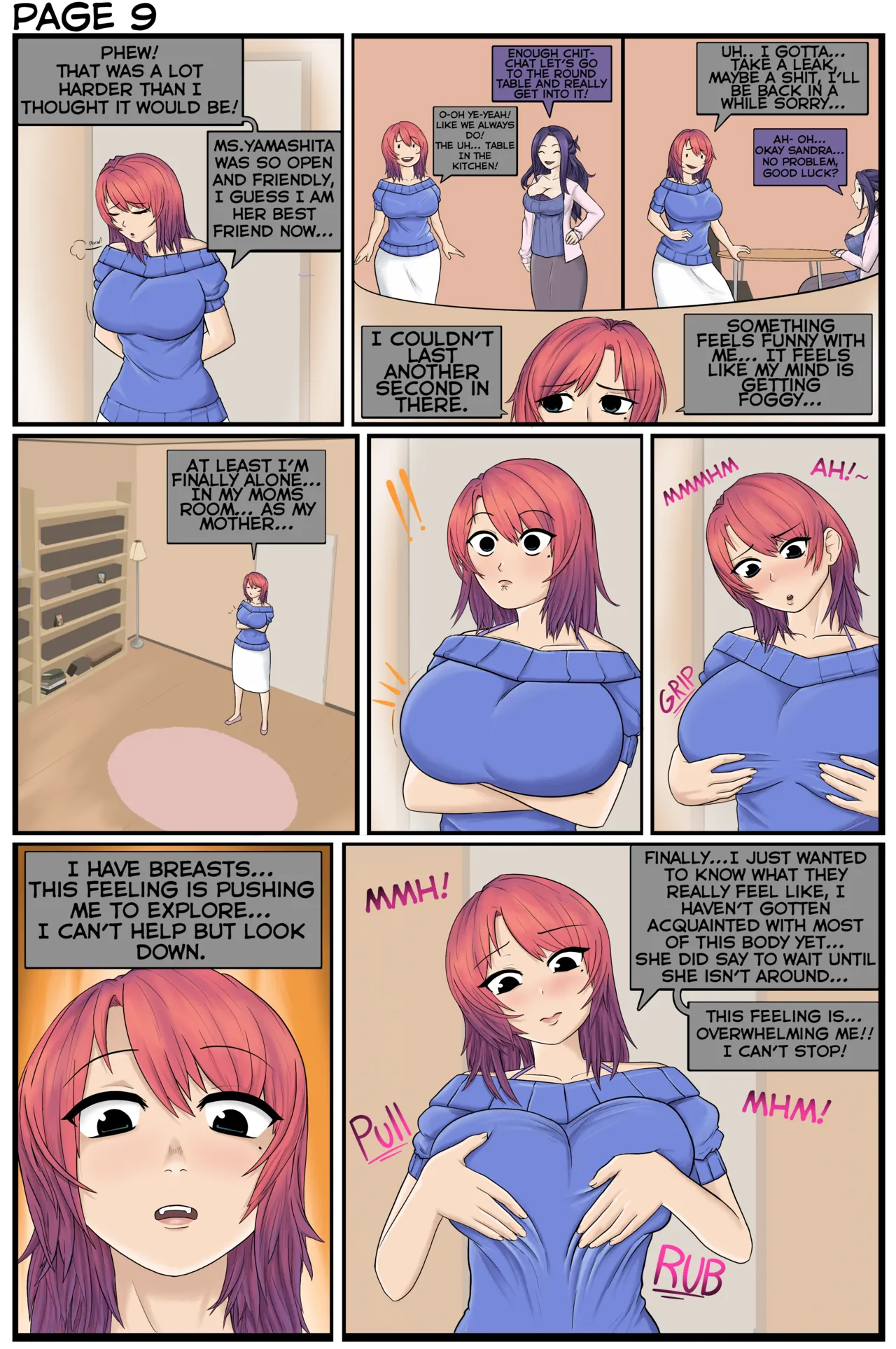 Student Transfer Body Swap - Sandra page 9 full