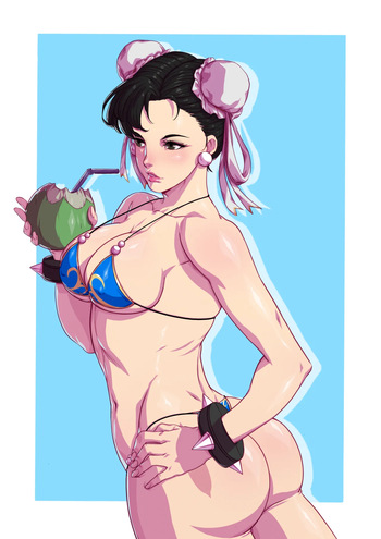 [TSFSingularity (Potemkin)] Swap by the Beach ⛱ (Street Fighter) cover