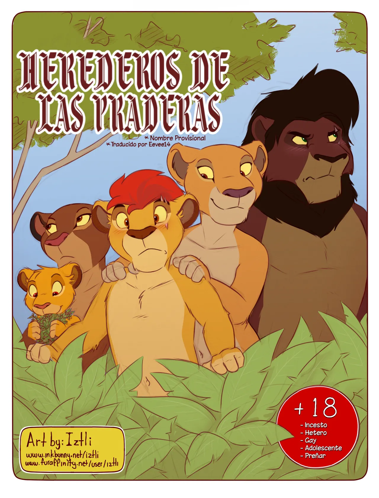 Herederos de las Praderas - Sketch page 1 full